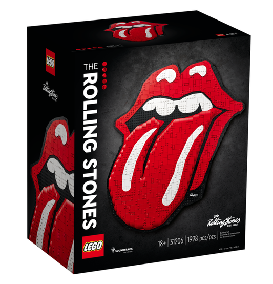 Set de constructie LEGO ART The Rolling Stones 31206, 1998 piese