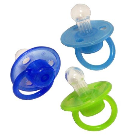 Set 3 suzete BabyPure pentru baieti