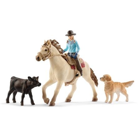Set figurine Schleich - Vestul de echitatie - 42419