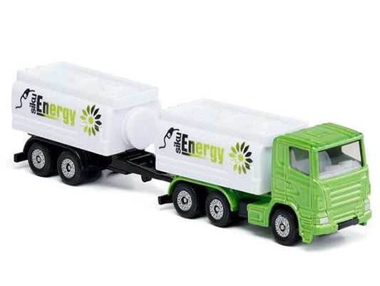 Macheta Siku Camion cu cisterna si remorca