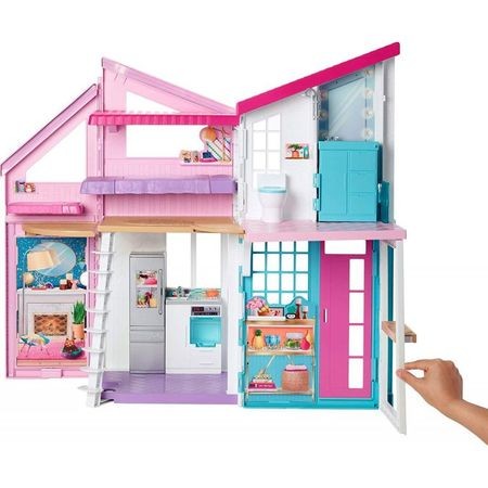 Set de joaca Barbie FXG57, Casa Mattel Barbie din Malibu