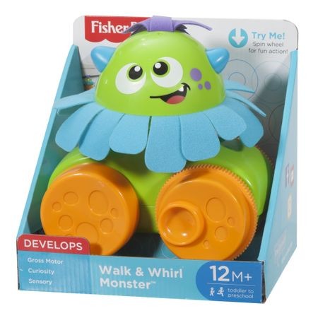 Jucaie interactiva Fisher-Price Monstru rotativ cu activitati