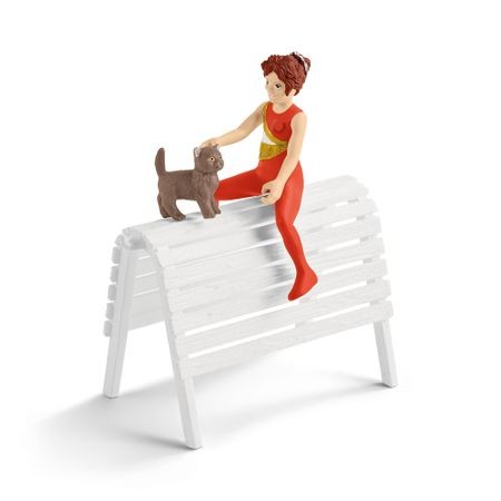 Set figurine Schleich-Set de calarie Voltigier Horse Club Mias