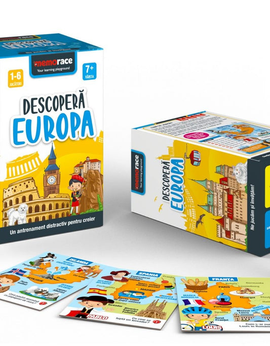Joc Memorace - Descopera Europa