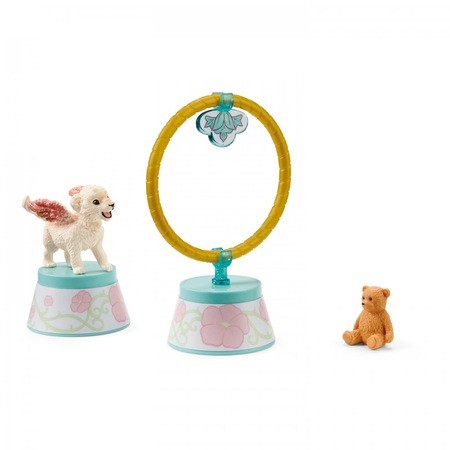 Figurina Schleich, Set de antrenament pentru puii de leu inaripati