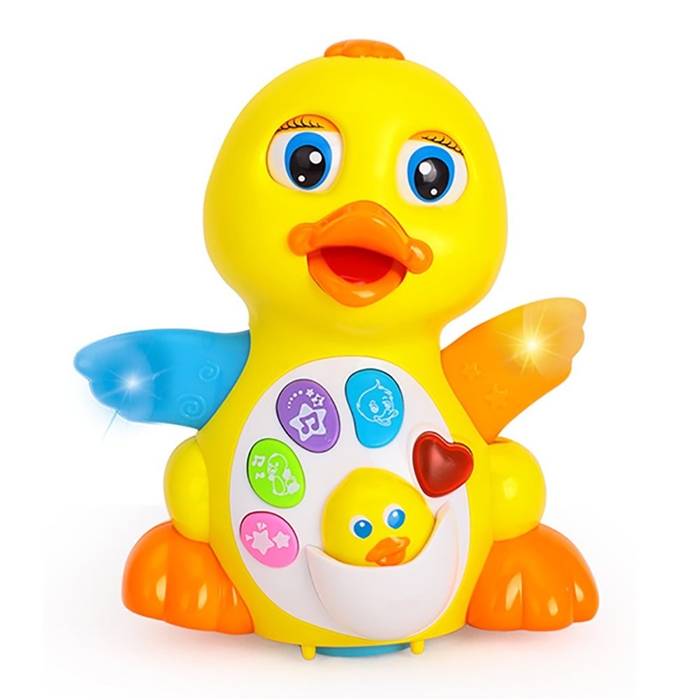 Ratusca dansatoare cu lumini si muzica, 7 melodii, 3 sunete interactive