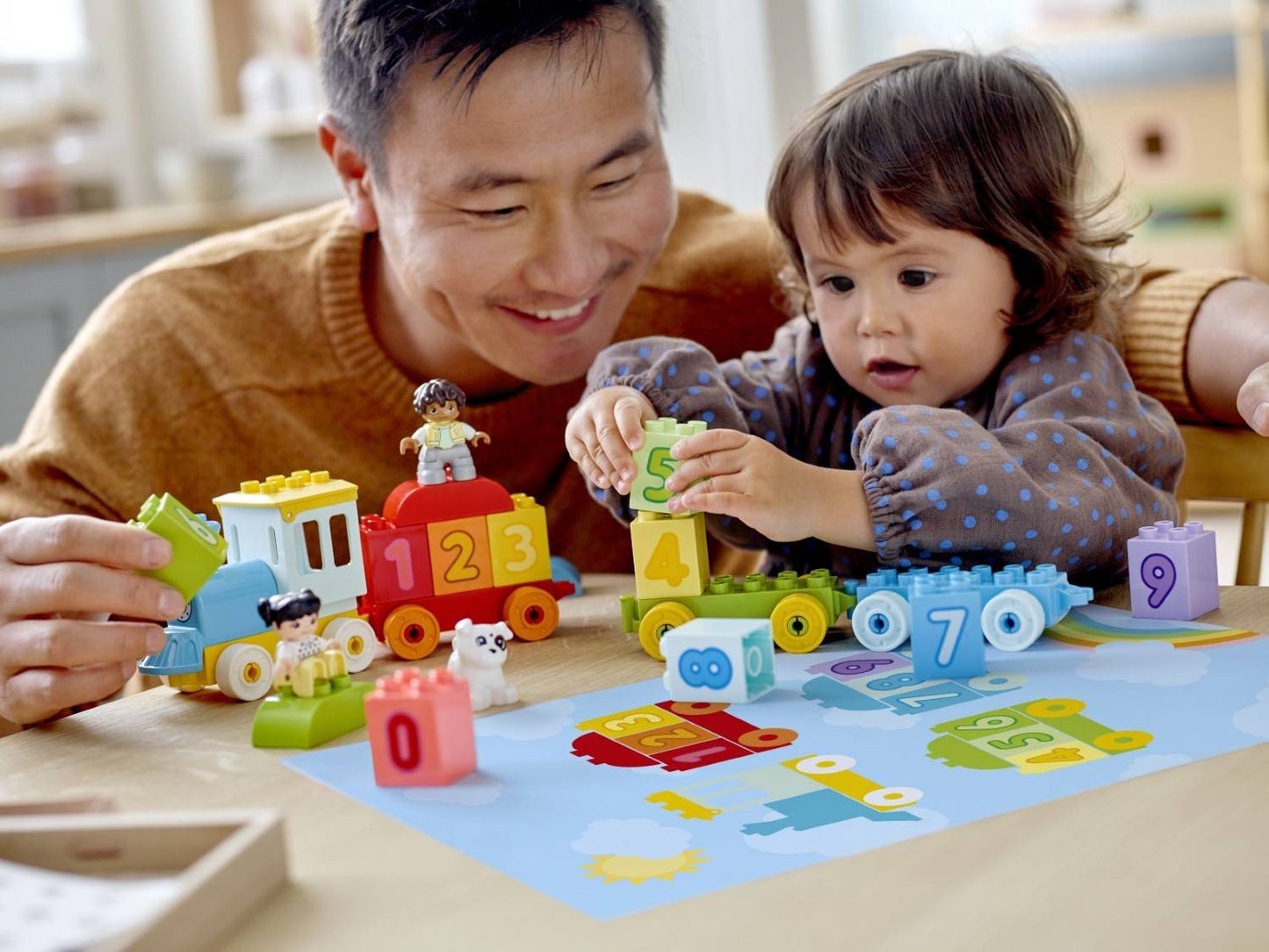 LEGO Duplo My First - Trenul cu numere - Invata sa numeri