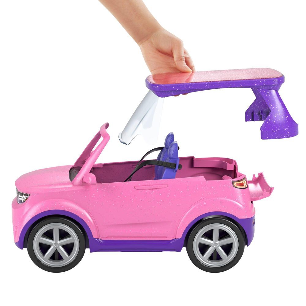 Set de joaca Barbie Big Dreams - Masina transformabila in scena