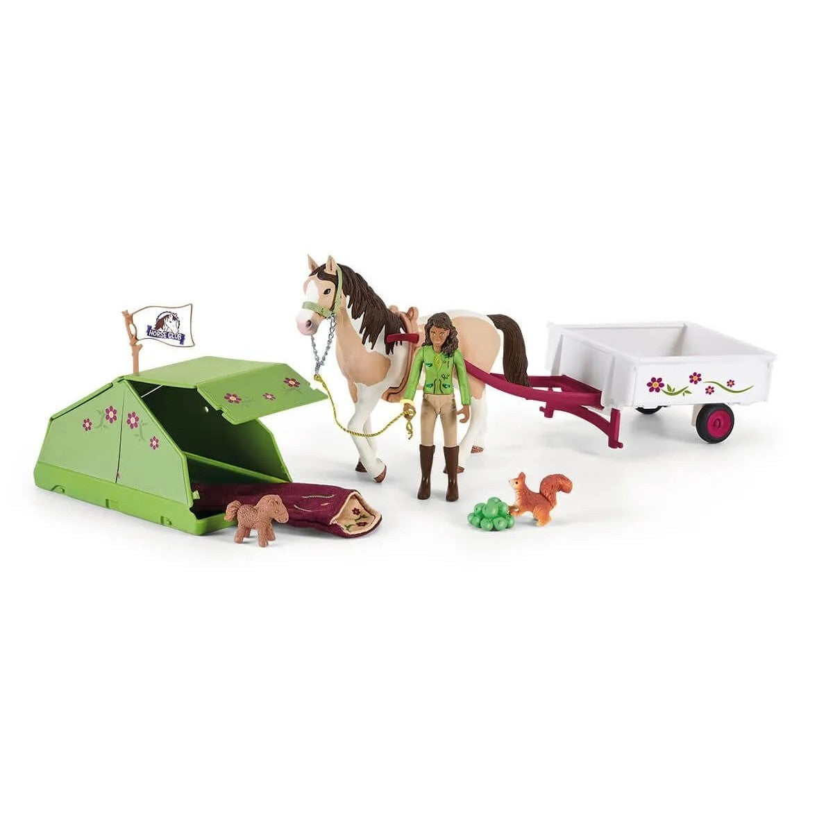 Set Schleich 42533, Excursie la camping cu Sarah