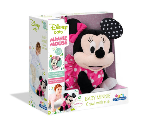 Jucarie de plus interactiva Clementoni - Disney Minnie Mouse, Primii Pasi