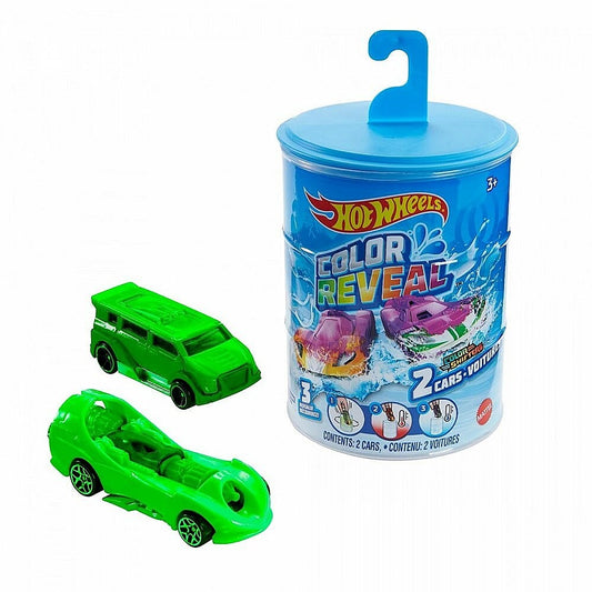 Set 2 masinute Hot Wheels, Color Reveal , 1:64