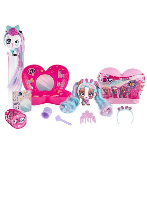 Catelus cu coafura fabuloasa - Mini-figurina surpriza