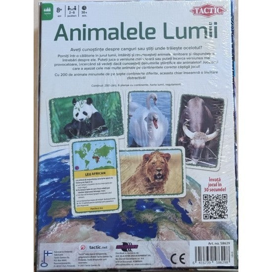 Joc de societate Animalele Lumii