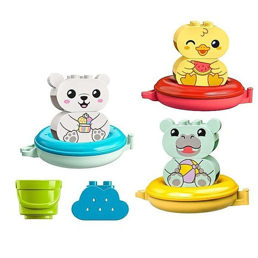 LEGO Duplo Distractie la baie: Tren cu animale plutitoare