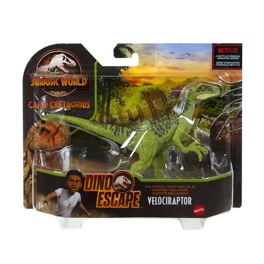 Figurina Jurassic World Wild Pack - Velociraptor