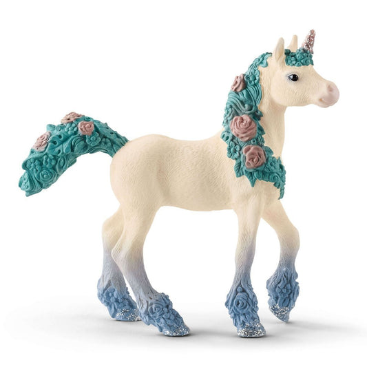 Figurina SCHLEICH Unicorn cu flori, manz