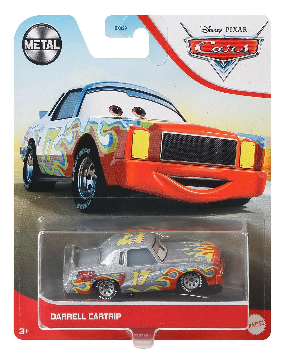 Masinuta metalica Cars 3 - Darrel Cartrip