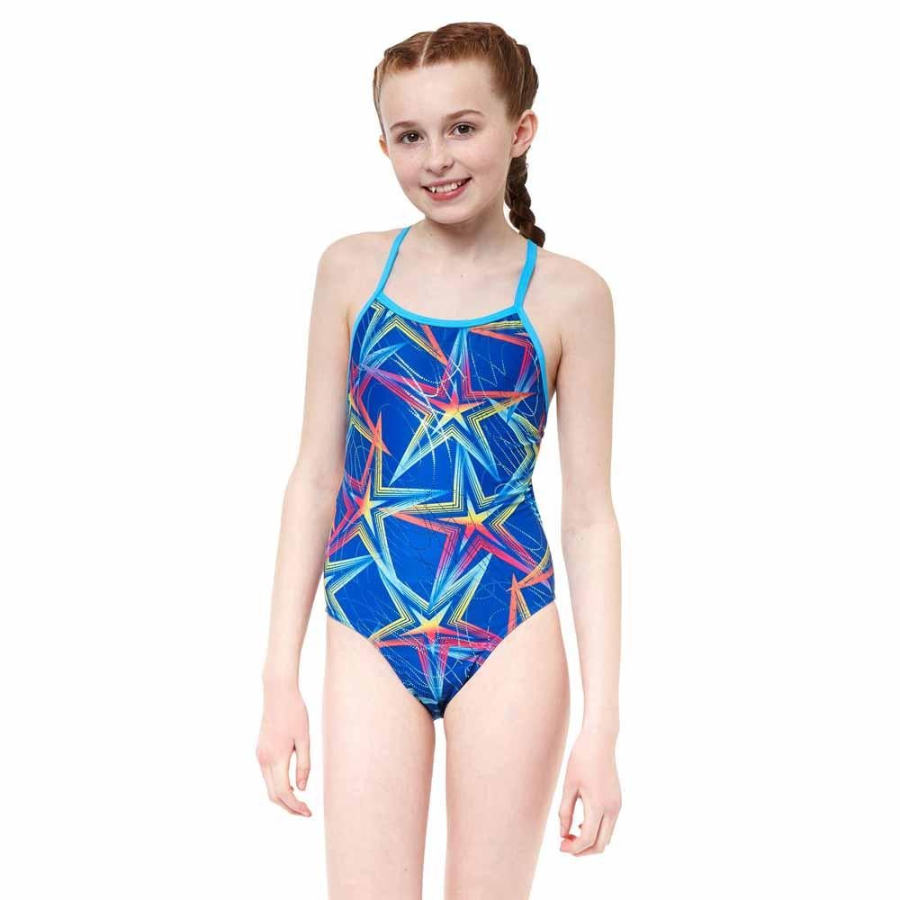 Costum inot Maru Starlight Fly Back, de antrenament sau agrement, marimea 104 cm, multicolor