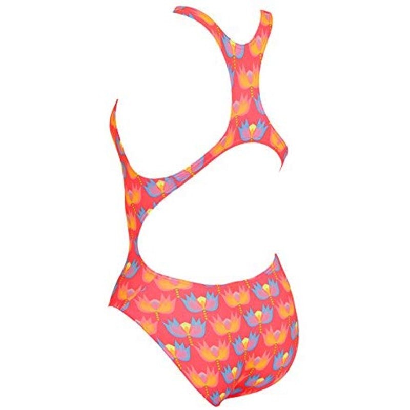 Costum inot Maru Tulips Pacer Rave Back, de antrenament sau agrement, marimea 140 cm
