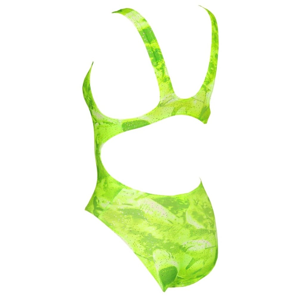 Costum inot Maru Jaws Sparkle Auto Back, de antrenament sau agrement, marimea 128 cm
