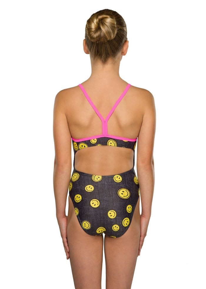 Costum inot Maru Jeanius Pacer Fly Back, de antrenament sau agrement, marimea 128 cm