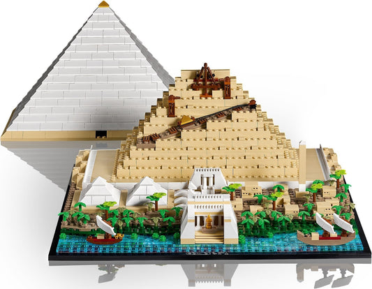Set de constructie LEGO Architecture Marea piramida din Giza, 1476 piese