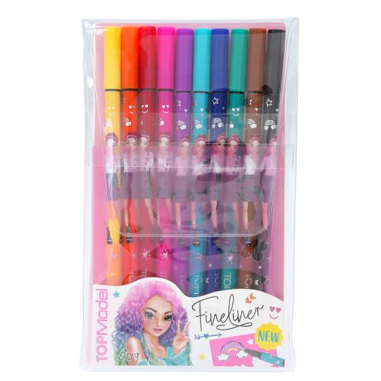 TOPModel Fineliner Set 10 buc