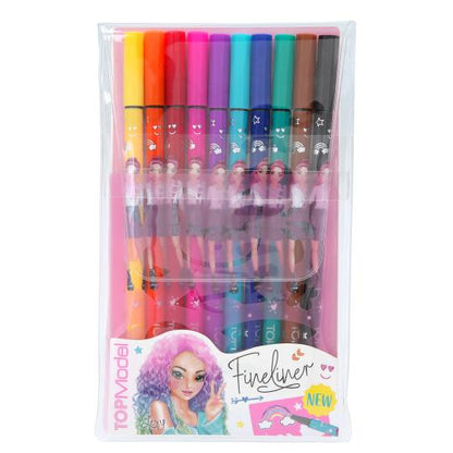 TOPModel Fineliner Set 10 buc