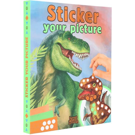 Dino World Carte Stickere