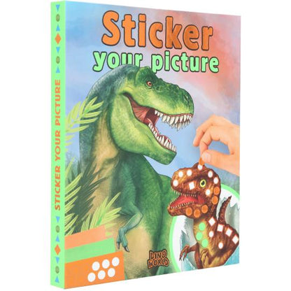 Dino World Carte Stickere