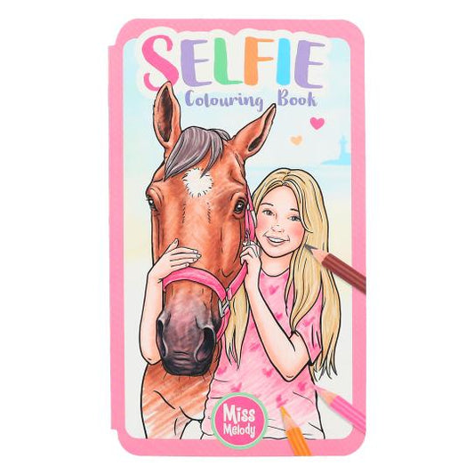 Miss Melody Carte de colorat Selfie