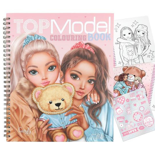 TOPModel Carte de Colorat Team Teddy