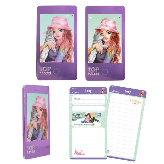 TOPModel Carnet Telefon Holograma