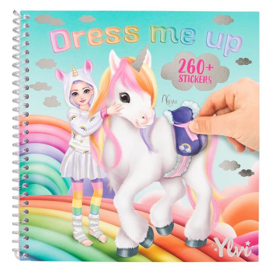 Ylvi Carte Dress Me Up cu Stickere