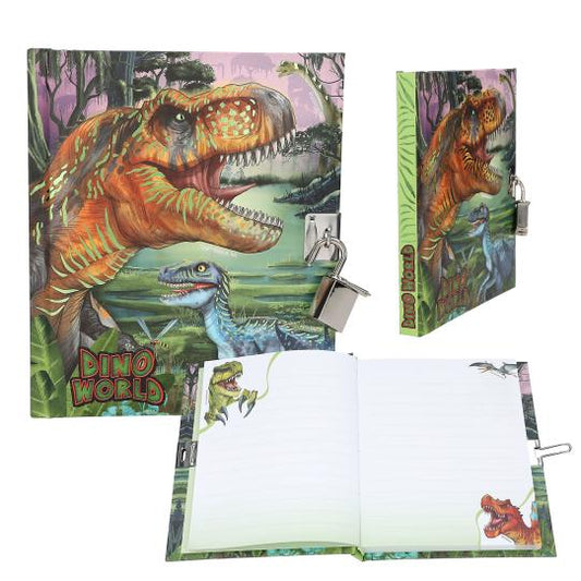 Dino World  Jurnal cu lacat