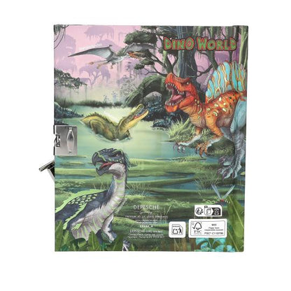Dino World  Jurnal cu lacat