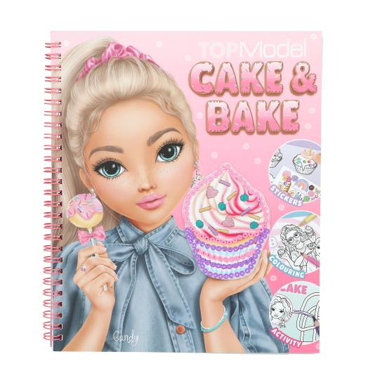 TOPModel Carte Creativitate cu Paiete Cake&Bake
