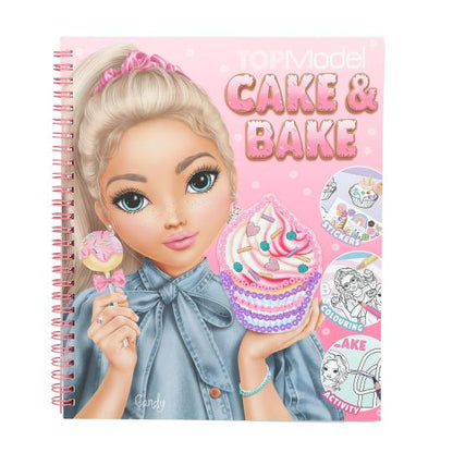 TOPModel Carte Creativitate cu Paiete Cake&Bake