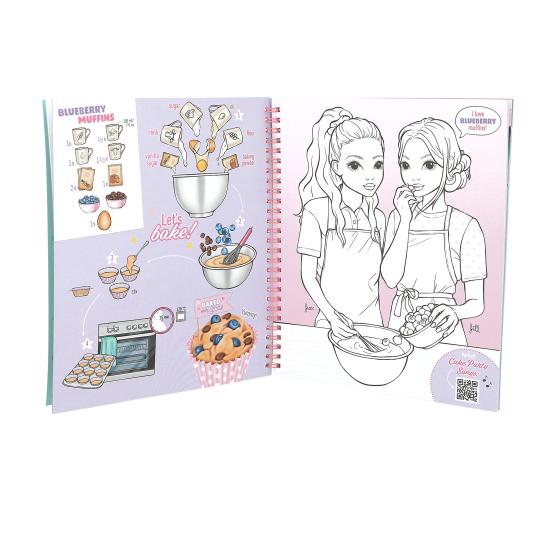 TOPModel Carte Creativitate cu Paiete Cake&Bake