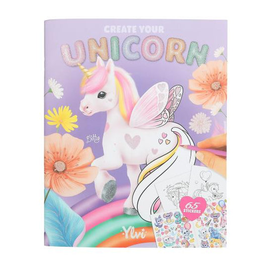 Ylvi Carte de Colorat Unicorn