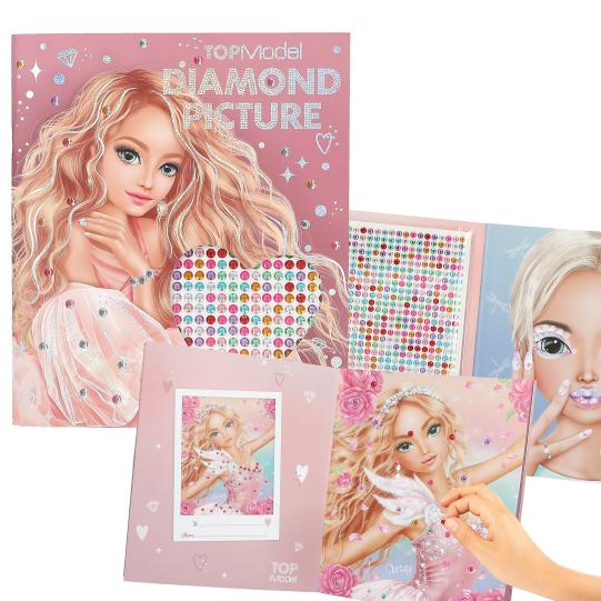TOPModel Carte Creativitate Diamant cu Stickere