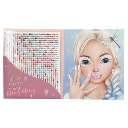 TOPModel Carte Creativitate Diamant cu Stickere