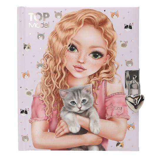 TOPModel Jurnal cu Lacat Pisica Kitty&Doggy