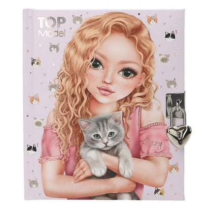 TOPModel Jurnal cu Lacat Pisica Kitty&Doggy