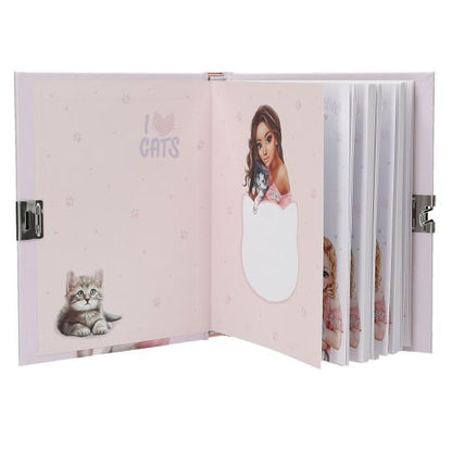 TOPModel Jurnal cu Lacat Pisica Kitty&Doggy