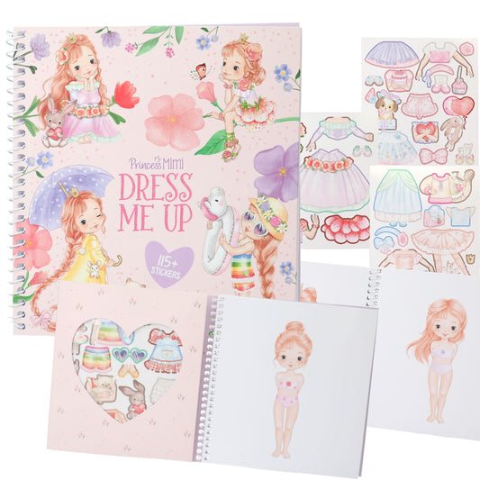 Princess Mimi Carte 115 Stickere Dress Me Up