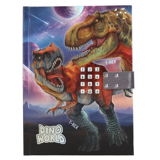Dino World Jurnal cu Cod si Sunet