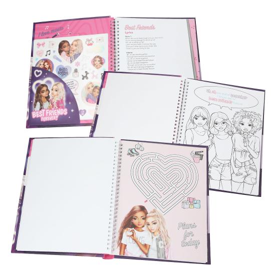 TOPModel Carte Creativitate cu LED si Sunet My BFF