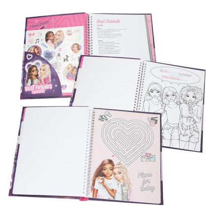 TOPModel Carte Creativitate cu LED si Sunet My BFF