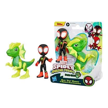 Spidey si Prietenii Extraordinari - Set Miles Morales Si Electrozaur